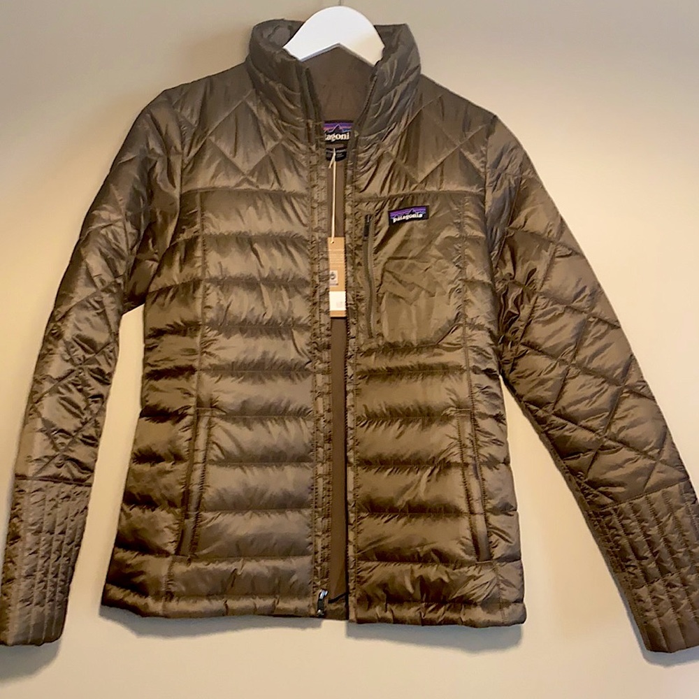 Patagonia Radalie Jacket in Topsoil Brown Small NWT